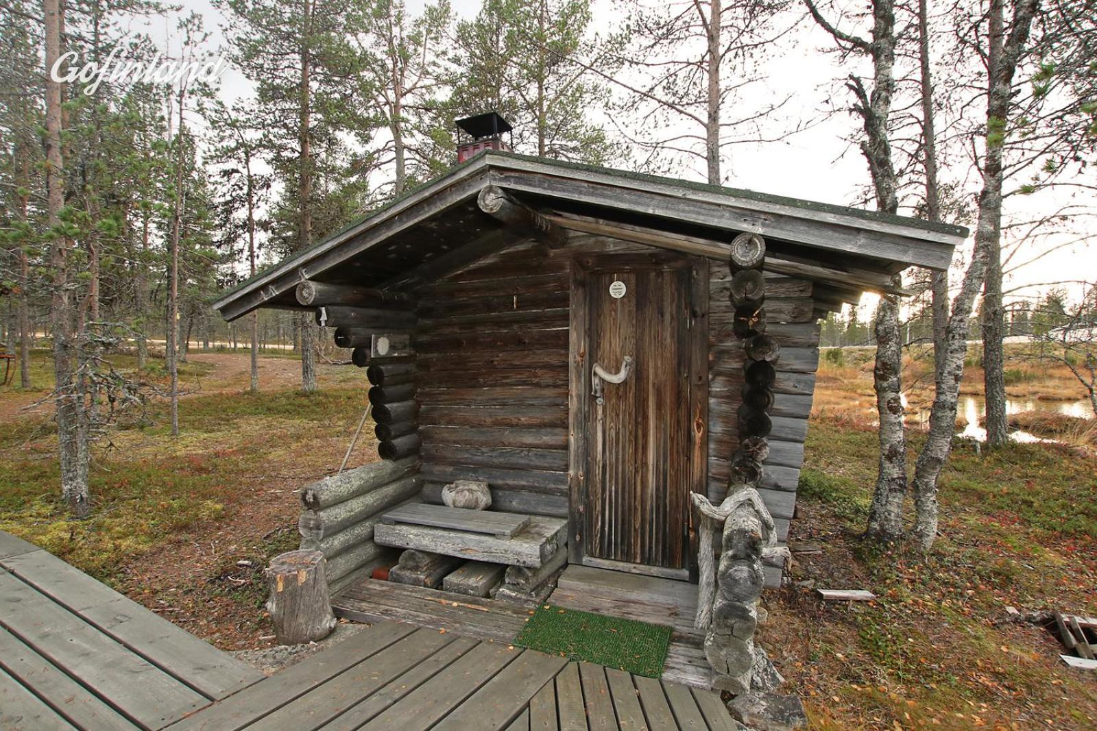 Kuukkeli Log Houses Villa Aurora "Pupula" 萨利色尔卡 外观 照片